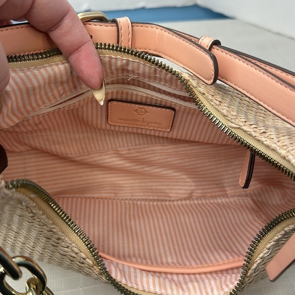 Nanette Lepore Natasha Crescent woven Shoulder Bag - Picture 8 of 10